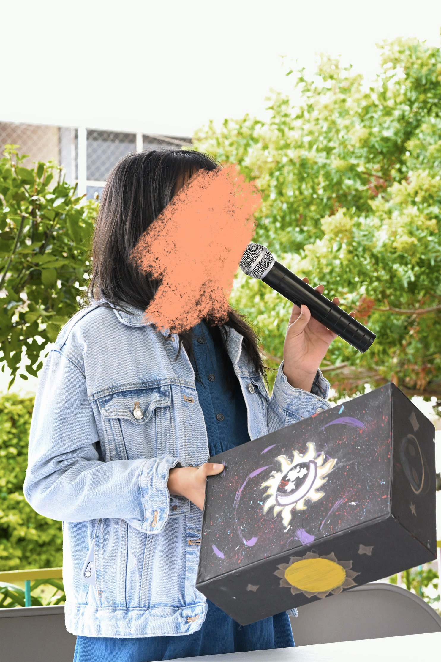 Cámara oscura decorada — participante