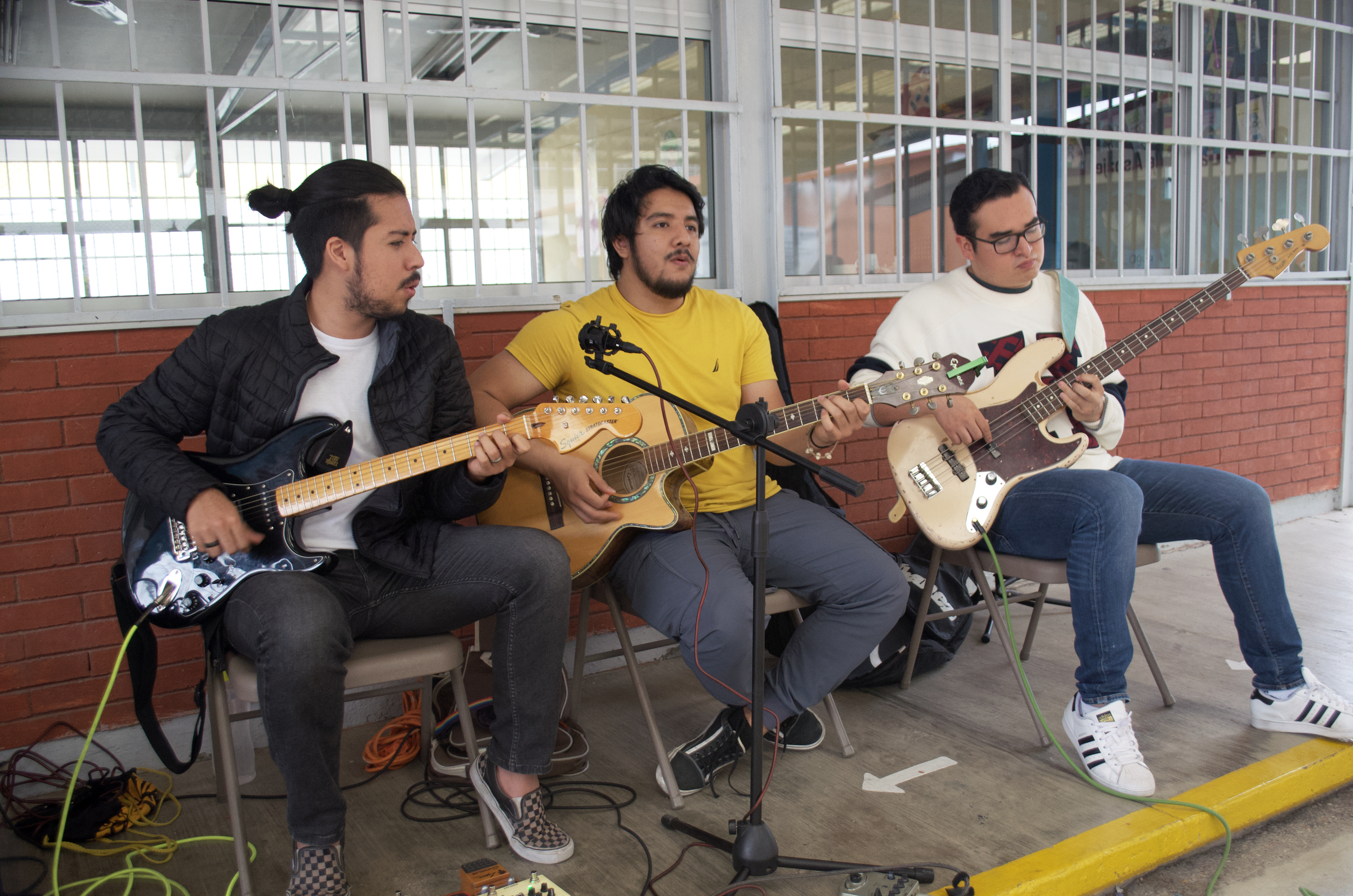 Música en vivo durante el evento