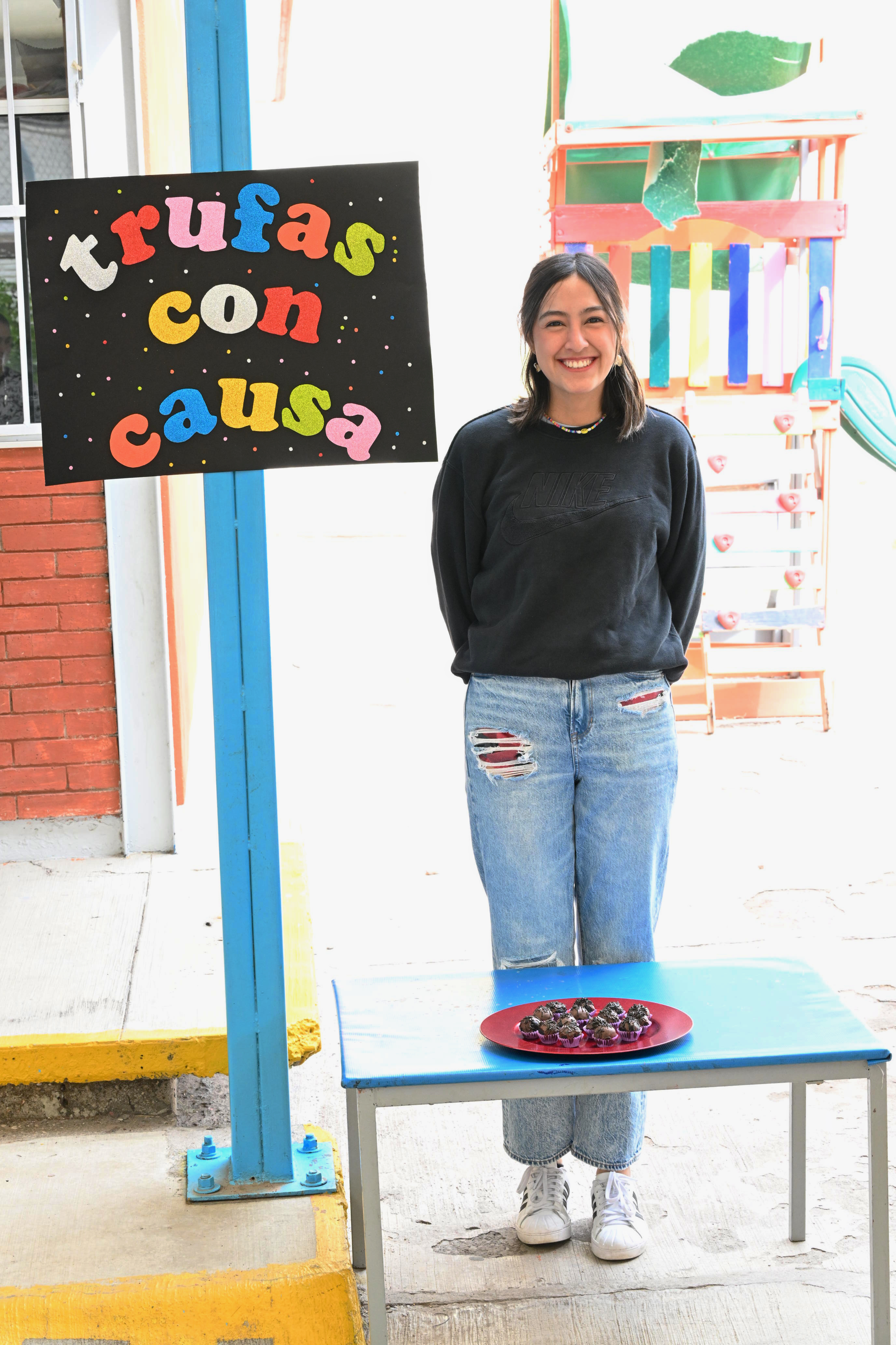 Mercadito en el evento